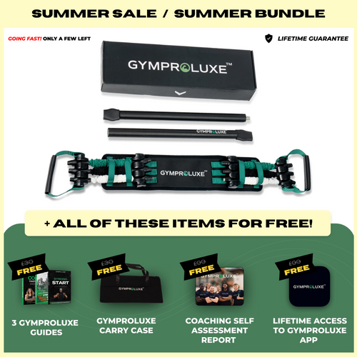 GYMPROLUXE Band and Bar set 2.0